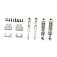 thumbnail image 1 of HILABEE RC Rear Shock Absorber Set 1/12 DIY Crawler Model Screws for LC79 MN82 MN82S Silver, 1 of 9