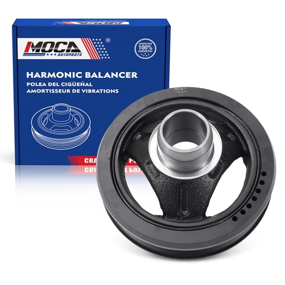 MOCA AUTOPARTS 594-324 Harmonic Balancer Fit for 2005-2010 Chrysler 300 6.1L & 2006-2010 Dodge Charger 6.1L & 2006-2010 Jeep Grand Cherokee 6.1L