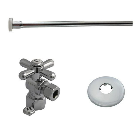 Kingston Brass Toilet Supply Kits Combo- Chrome