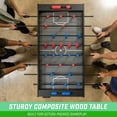 thumbnail image 3 of GoSports 48" Game Room Size Foosball Table - Oak Finish - Includes 4 Balls and 2 Cup Holders, 3 of 6