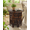 Burnt, variant on The Wooden Town Handcrafted Solid Wood End Table, Accent Side Table for Living Room, Bedroom & Entryway, White Antique Finish, 18" x 18"