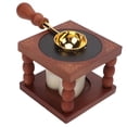 thumbnail image 4 of Wax Sealing Warmer,  Thermal Conductivity Beech Brass Slot Design Small Size Sealing Wax Furnace Tool High Temperature Resistance With Spoon For Documents, 4 of 8