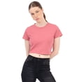 thumbnail image 1 of Playera Crop Básica Manga Corta Para Mujer Quarry Color Rosa, 1 of 4