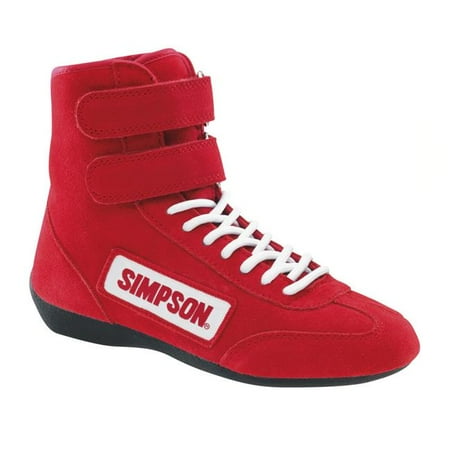 

Simpson Safety SIM28850RD High Top Shoes Size 8.5 - Red