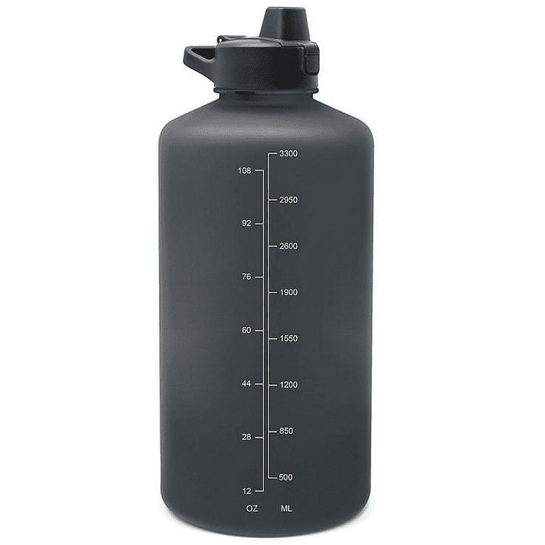 Simple Modern Water Bottle with Straw Lid & Ounce Markers 1 gal