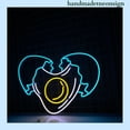 thumbnail image 3 of Handmadetneonsign Egg Heart Neon Sign, Fried Egg Wall Art Decor, Chicken Egg Kitchen Wall Decor 037789, 3 of 5