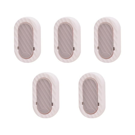 

Clearance! Ctnporp 5Pcs Sticky Hook Creative Seamless Strong Load-Bearing Hook Wall Hole-Free Clothes Sticking Hook