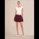 thumbnail image 5 of Shorts Holgados para Mujer, Estilo Bohemio, con Volantes, con Diseño de Mariposas en , Minifaldas de Cintura Alta, Shorts Casuales Rojo M, 5 of 8