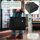 thumbnail image 5 of Bolsa Reutilizable para Compras VENO Aislada Paquete de 3 Negra, 5 of 7