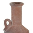 thumbnail image 5 of DecMode 15" White Ceramic Vase with Pink Accents, 5 of 7