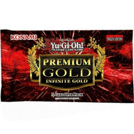 Yu-Gi-Oh Premium Gold: Infinite Gold Booster Pack [5 (Top 5 Best Yugioh Cards)