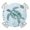 Turtle, variant on Coastal Turtle Round Tablecloth for 36-44 Inch Tables,Fitted Table Cover with Elastic Edge,Beach Nautical Seashells Seaweed Coral Waterproof Outdoor Table Cloth Protector for Patio Garden Dinner