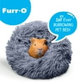 thumbnail image 7 of Paw Inspired Furr-O Guinea Pig Bed Burrowing Bed with Zip-On Spandex & Fleece Interchangeable Bottoms for Guinea Pigs and Other Small Animals | Hideout Hideaway (Dark Gray), 7 of 7