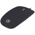 thumbnail image 1 of Manhattan USB Optical Mouse with Scroll Wheel, 1000dpi, Black, 1 of 7