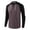 C485 Black, variant on Yuncity Tees For Men Hooded Button Crew Neck Raglan Sleeve Colorblock Summer Breathable Loose Outdoor Daily Wear Men's T-Shirts Size L Black
