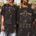 thumbnail image 2 of Orbiter Inspired Graphic T-Shirt, NK Indie Folk Music Tee, The Divide Tour Fan Shirt, Vintage Concert Gift for Men and Women, 2 of 7