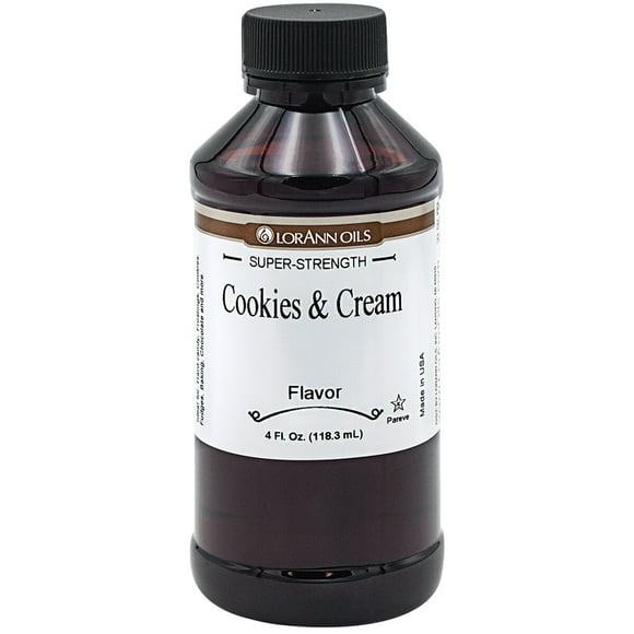 LorAnn Oils 4 oz. Cookies and Cream Super Strength Flavor