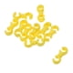 thumbnail image 1 of Clips de Cable de Freno de Bicicleta Zulema 10 Piezas Estilo S Giratoria Amarillo, 1 of 7