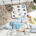 thumbnail image 6 of Washable Pet Pee Pads with Super Absorbent Reusable Training Pads for Dogs & Cats Astronauts in Space, 6 of 6
