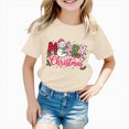 thumbnail image 6 of ORT Toddler Boys Girls Christmas T-Shirt Kid Xmas Graphic Short Sleeve Shirts Funny Print Holiday Clothes Tee Tops, 6 of 6