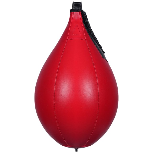 Pelota Boxeo para Reflejos Golpear Equipo Aliviar El Estrés Cuero PU