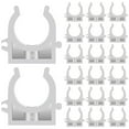 thumbnail image 4 of 25 Pcs Pipe Holder Bracket Pipe Support Clamps Water Pipe Support Secure Tube Support Clamps For Home And Industrial Use, 4 of 8