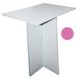 thumbnail image 4 of Mesa De Centro Minimalista Vinil Metalico Mdf Melamico Resistente Rosa, 4 of 4