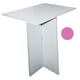 thumbnail image 4 of Mesa De Centro Minimalista Vinil Metalico Mdf Melamico Resistente Rosa, 4 of 4