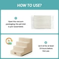 thumbnail image 7 of 5-Tier Extra-Wide Foam Pet Steps, Non-Slip Dog Stairs for High Beds & Sofas with Removable Washable Cover, 7 of 7