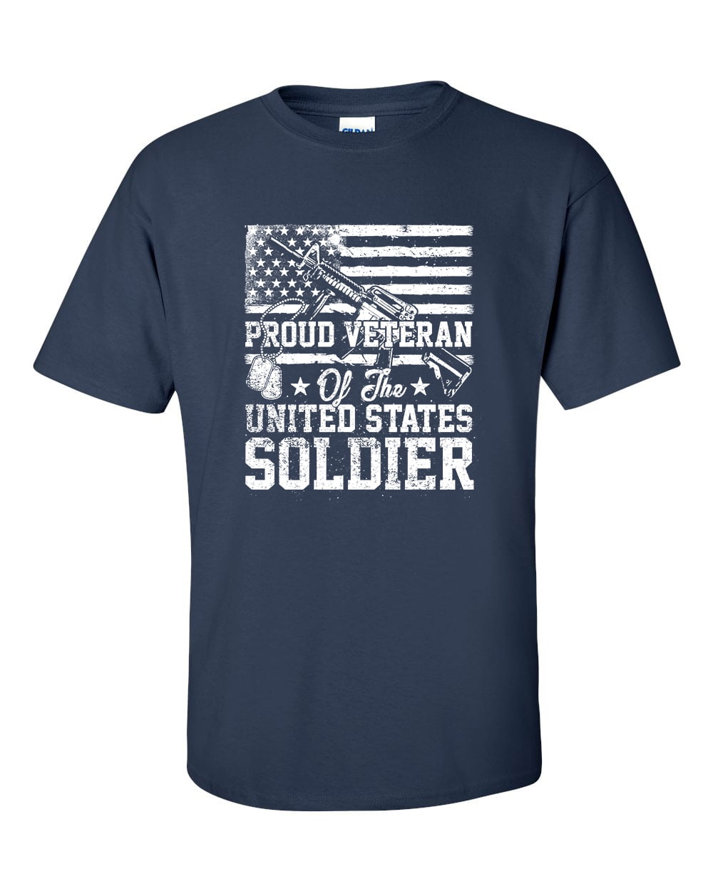 U.S Military Proud Veteran of the United States Soldier Unisex Short Sleeve - Picture 27 of 33