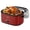 Red, variant on 30QT Roast Chicken Oven, 150-450℉ Adjustable Large Capacity Electric Roaster Oven, Cold Rolled Steel Electric Cooker for Turkey Meats Home Kitchen Cooking Dark Blue
