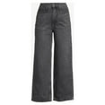 thumbnail image 3 of Free Assembly Women's Cropped Wide High Rise Straight Jeans, 3 of 5