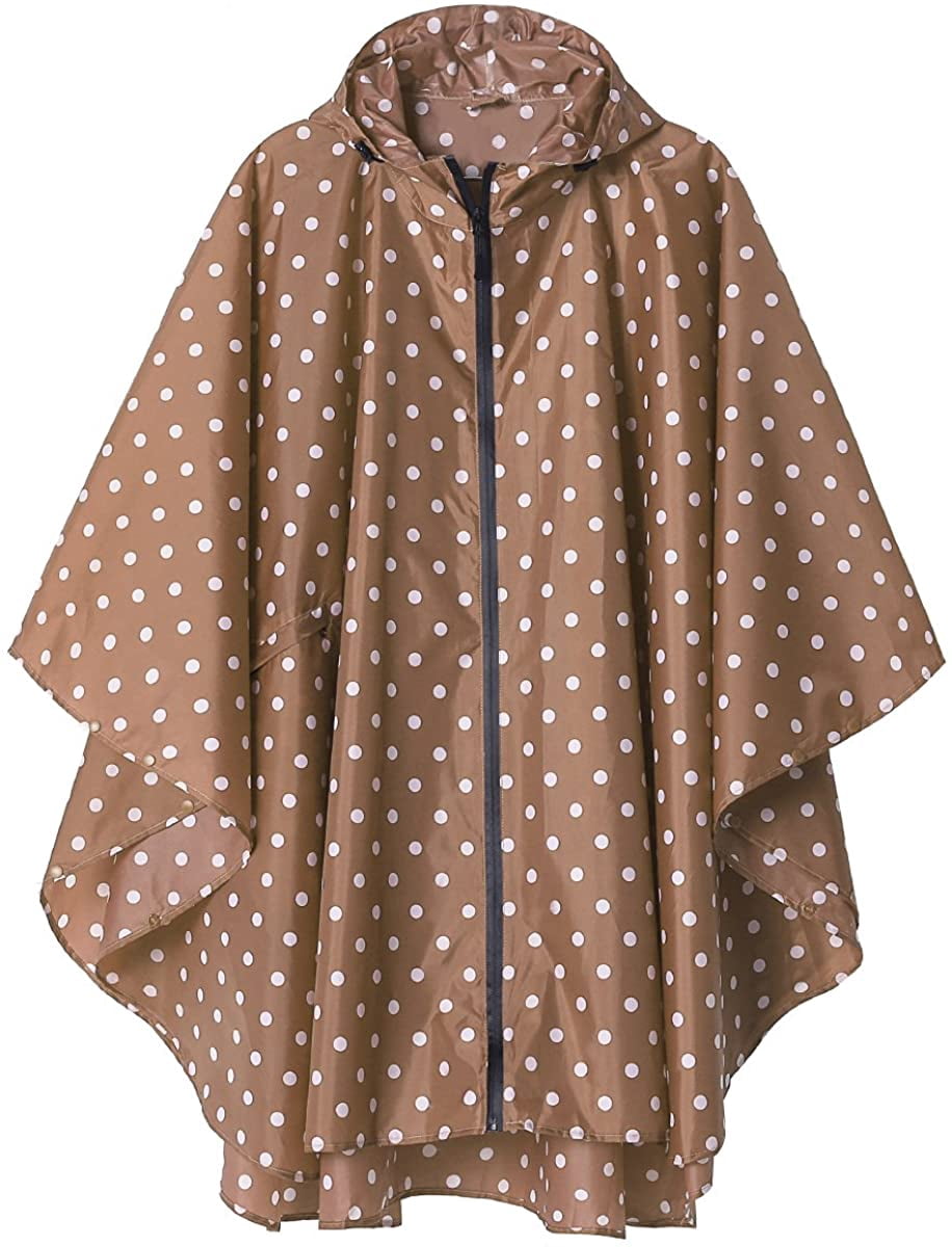 Rain Poncho Jacket Coat Hooded for 