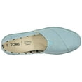 thumbnail image 4 of TOMS Alpargata Cupsole Pastel Turquoise Heritage Canvas Cupsole, 4 of 6