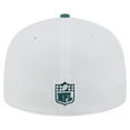 thumbnail image 4 of Men's New Era White/Midnight Green Philadelphia Eagles Super Bowl LIX Champions 59FIFTY Fitted Hat, 4 of 6