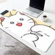 thumbnail image 1 of Alfombrilla de ratón Kawaii para ordenador portátil, alfombrilla de ratón bonita para Gaming, Alfombra de mesa de oficina, teclado grande Overlock para estudiantes, alfombrilla de escritorio de Anime qiuyongming unisex, 1 of 2