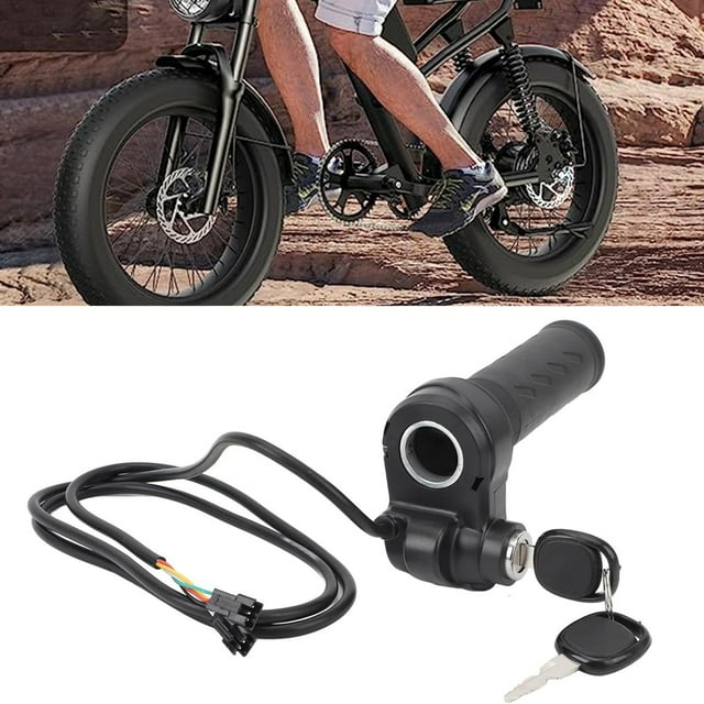 BotaniNest Foldable Lithium Scooter Grip Throttle With Speed Control And Power Display For E Bike Conversion