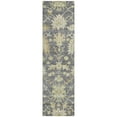 thumbnail image 2 of Addison Rugs Chantille Indoor/Outdoor Traditional Global Gray Washable Runner Rug, 2'3" x 7'6", 2 of 6