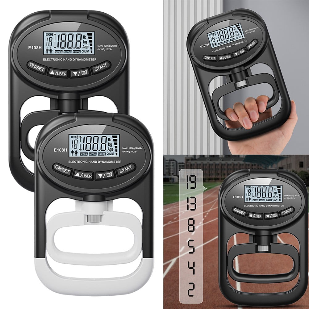 Beisidaer Electronic Hand Dynamometer Rechargeable Hand Dynamometer Grip Strength Trainer