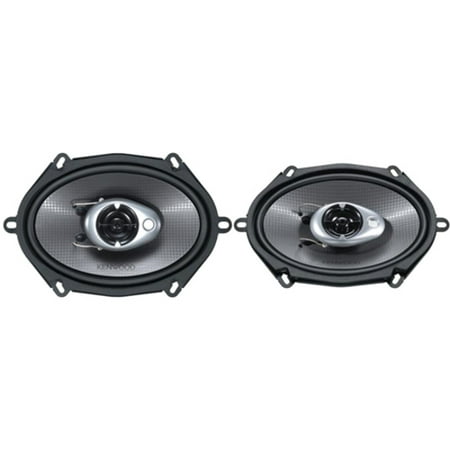 Kenwood KFC-C5782ie Speaker, 40 W RMS, 220 W PMPO, 3-way, 2 Pack