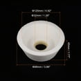 thumbnail image 2 of Uxcell Grinding Wheel 5 Inch 46 Grits Aluminum Oxide Cup Abrasive Wheels, White Corundum 2 Pack, 2 of 6