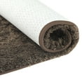 thumbnail image 3 of Unique Bargains 2 Pcs Non-Slip Soft Quick Dry Bath Rugs Brown/Pink 16" x 24", 3 of 5