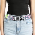 thumbnail image 5 of Buckle-Down Belt, Seatbelt Buckle Belt, Icons Patterns, Youth 22 to 32 Inches, 5 of 9
