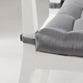 thumbnail image 4 of Mainstays Textured Chair Seat Pad (Chair Cushion), Gray Color, 1-Piece, 15.5" x 16", 4 of 4