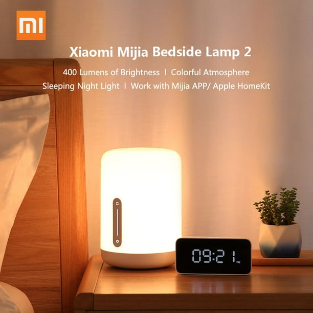 Xiaomi Mijia Bedside Lamp Table Lamps 2 LED Smart Night Lights Beside