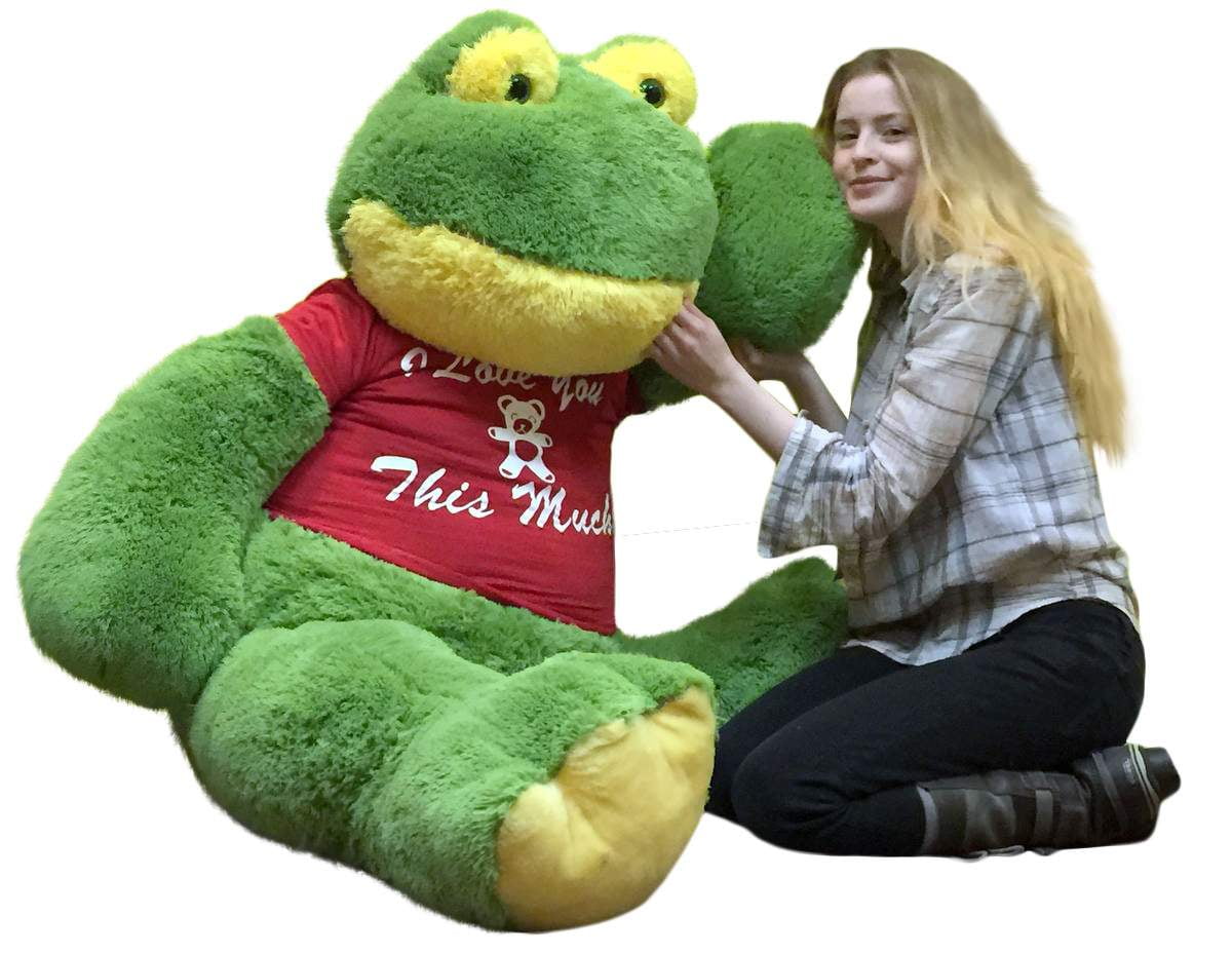huge frog plush huge frog plush