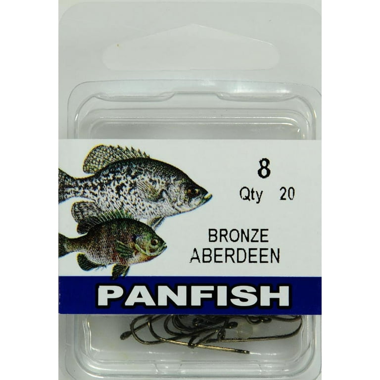 Eagle Claw Rabw-8 Size 8 Aberdeen Value Pack, Bronze Plated Hooks
