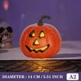 thumbnail image 3 of Halloween Jack-O-Lantern, Halloween Light, Battery Operated Plastic Pumpkin Light, Jack-O-Lantern Decor, Light Up Pumpkin Decor for Home Indoor Outdoor C1, 3 of 8