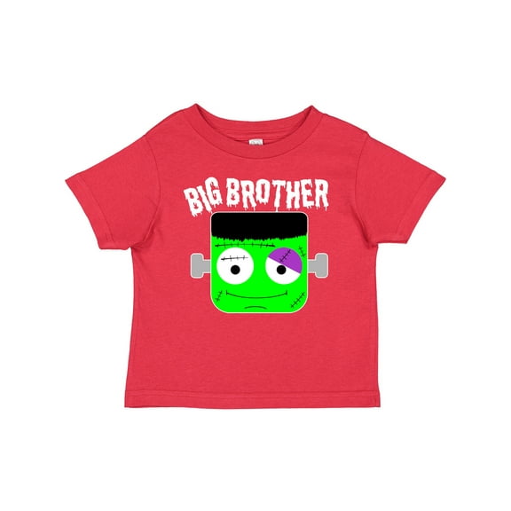 Inktastic Big Brother Halloween Green Monster Boys Baby T-Shirt