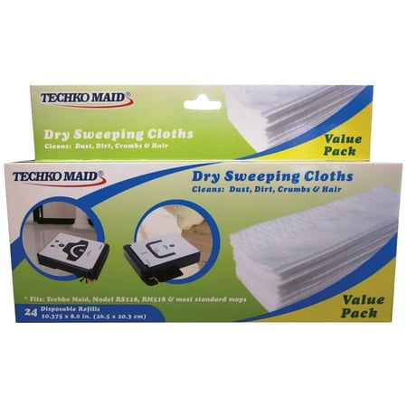 Kobot RM011 Dry Sweeping Cloths, 24-Ct